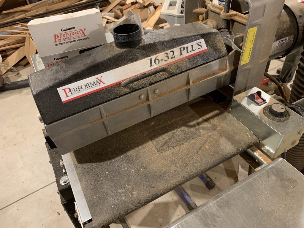 PerformaX 16×32 sander reduce burning improve airflow Mike O'Connor